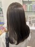 【平日2000円OFF/3回目まで限定☆】カット+ベーシックカラー+クイックトリ