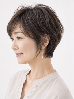 モンド ヘアクリエーション 新栄店(monde hair creation)の写真/40代・50代からの髪のお悩みに寄り添う大人女性向けサロン。5年後、10年後も自信の持てる美しい髪へ。