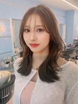 モナザスカイ 栄(MONA the SKY)&nbsp;【MONA】韓国レイヤー/くびれ巻き/ミルクベージュ/ラテベージュ