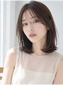【LOVESTOIKE】大人可愛いくびれレイヤーミディ×シアーブラウン