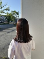 アイスプロドバイブルーム 木更津店(ice prod by bloom)&nbsp;ダークパープル/ナチュラルショート/ミルクブラウン/夏/木更津
