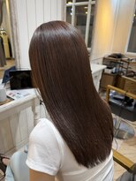 ドラン 京橋店(DRAN)&nbsp;秋の先取り×艶バイオレット×ベージュ【髪質改善/京橋】