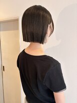 フーコー 下関店(fuhcoh)&nbsp;オリーブベージュ×大人ミニボブ