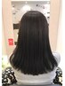 【初回限定】髪に優しい弱酸性ブロー矯正(カット込)+カラー♪￥24640→￥22170