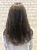 【新宿 neolive】透明感カーキアッシュカラー