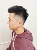 【FADE スタイル】スキンフェード × ソフトパーマ
