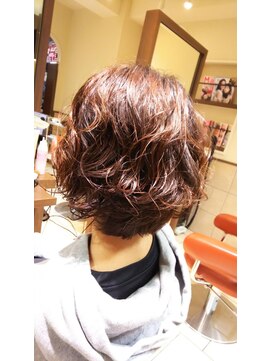 ネオリーブチノ 登戸店(Neolive cino) 【neolive cino】ボブに動きのあるパーマスタイル☆