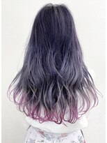 エイティエイト(88)&nbsp;パープルグラデーションカラー×裾カラー