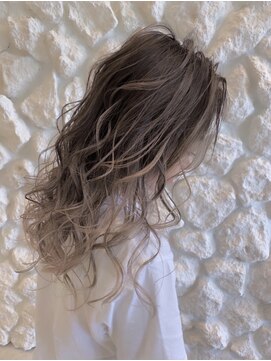 モアナ バイ ヘッドライト 沖縄東崎店(Moana by HEADLIGHT) Moana東崎#ハイライト#グラデーションカラー#ベージュ