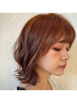 バルス(BLS) 切りっぱなしボブ　【 藤枝/髪質改善/カラー】