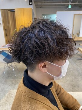 エルオム(EL.HOMME) 【YUKI】スパイラルパーマ×無造作マッシュ