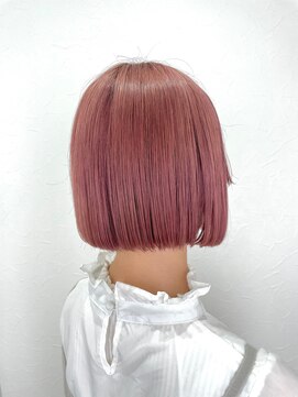 シエル 立川店(CIEL) 【CIEL×久光】ペールピンク×ミニボブ