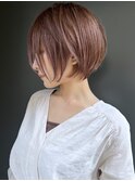 【morio池袋】ショート色気ピンクアッシュ♪