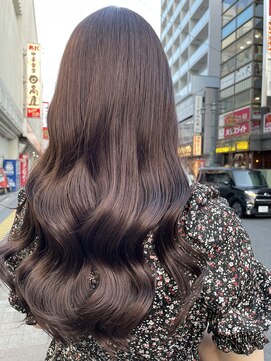 ヘアーアンドメイク ビス(HAIR&MAKE bis) ブリーチなし◎柔らかピンクブラウン【戸田雅子】