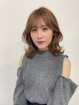 イオエ(ioe)&nbsp;イメチェン/外ハネボブ/ワイドバング/ブルーブラック/美髪