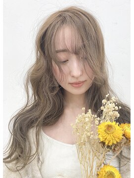 アンリ(Anli) 【tomomi*ブリーチなしベージュ*2wayバング*顔まわりレイヤー】