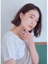 コエル 二子玉川(coel)&nbsp;セクションカラー/ペールベージュ/透明感ボブ[二子玉川]