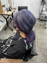 シェア 天王寺(share)&nbsp;レディースマッシュウルフインナー[ネイビーグレー]