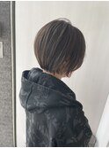 丸みショートボブ