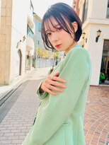 エイミー(Aimee)&nbsp;Aimee町田　前下がりボブ×ダークブラウン