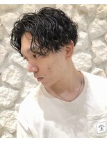 モアナバイヘッドライト 沖縄八重瀬店(Moana by HEADLIGHT)&nbsp;Moana【八重瀬】#波巻きパーマ#メンズヘア#20代30代40代50