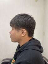 ソイクフ 高田馬場店(SOY-KUFU) MEN’S HAIR アッシュブラックマッシュパーマ束感ショート