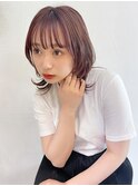 ウルフカット_ピンクベージュインナーグレージュ_29163