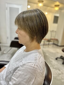 ソイクフ(SOY KUFU) 大人可愛い20代30代40代グレーベージュイメチェン似合わせカット