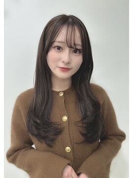 レミエ ダイカンヤマ(lemiie) 低めレイヤー★レイヤーカット★ワンカールレイヤー