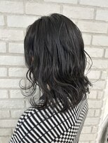 アッシュ 稲田堤店(Ash) ブルージュ×外ハネ