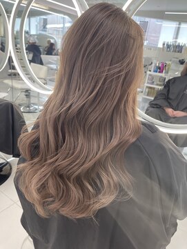 ガガ 心斎橋(GAGA) 韓国/ハイトーンカラー/ワンホンヘア/レイヤーカット/髪質改善