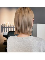 ヘアーエスクールシーユー 枚方T-SITE店(hair S.COEUR×Cu) 切りっぱボブ/ヘイリーボブ/梅田行くより可愛くします/大阪枚方