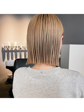 ヘアーエスクールシーユー 枚方T-SITE店(hair S.COEUR×Cu) 切りっぱボブ/ヘイリーボブ/梅田行くより可愛くします/大阪枚方