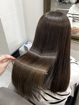 ロフティー 清澄白河(LOFTY)&nbsp;シアーカラー/サラつやヘア/ぱっつんバング/髪質改善/清澄白河