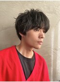 ニュアンスパーマ/刈り上げ/マッシュ/メンズ