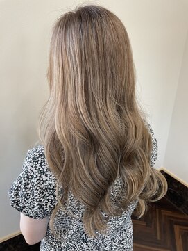 オル(Olu) 【MASAYA】ハイライトカラー×透明感ベージュ