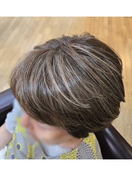 松本平太郎美容室 立川店 【立川 ハイライト アッシュグレージュ 40代50代60代◎】