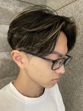 ニアウ 伊勢崎連取店(Niau) メンズマッシュニュアンスパーマメンズパーマ