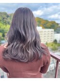 #ラベンダー #グレージュ #ブリーチあり #透明感 #グレー