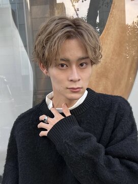 イヴォークトーキョーオーサカ(EVOKE TOKYO osaka) 波巻きスパイラル ベージュ