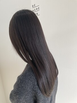 ビーヒアナウ N゜02 金沢鞍月店(BE HERE NOW) ナチュラルストレート（縮毛矯正）
