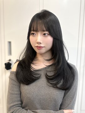 アリュウル 表参道(ALLURE) グレーブラック×ザクザクレイヤーカット◎【KAKO】