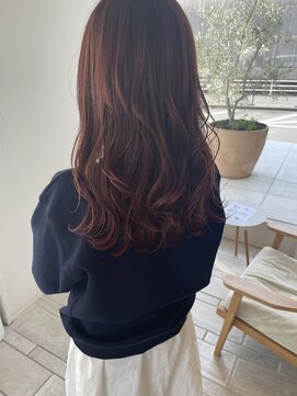 カシェ シモムラ(Cashe'e SHIMOMURA) レイヤーカット/顔まわりレイヤー/ブリーチ/白髪ボカシ/髪質改善