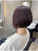 ミニボブ風ショートボブ