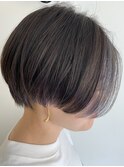 ショート×グレー