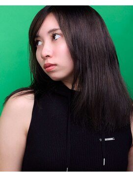 アンアタッシュ(UNE ATTACHE) 髪が揺れるたび、夏が少しだけ近づく◎トレンドのストレートヘア