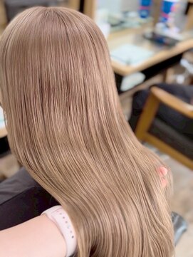 ネオリーブ クーロ(Neolive curro) ミルクティーベージュ×ダメージレスケアブリーチ