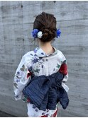浴衣着付けヘアセット
