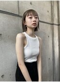 パッっとショートボブ