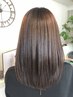 透明感カラー＋3step内部補修トリートメント　￥11,000→9,075